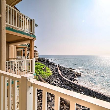 Oceanfront Kailua-Kona Townhome With Pool And Views! Eksteriør bilde