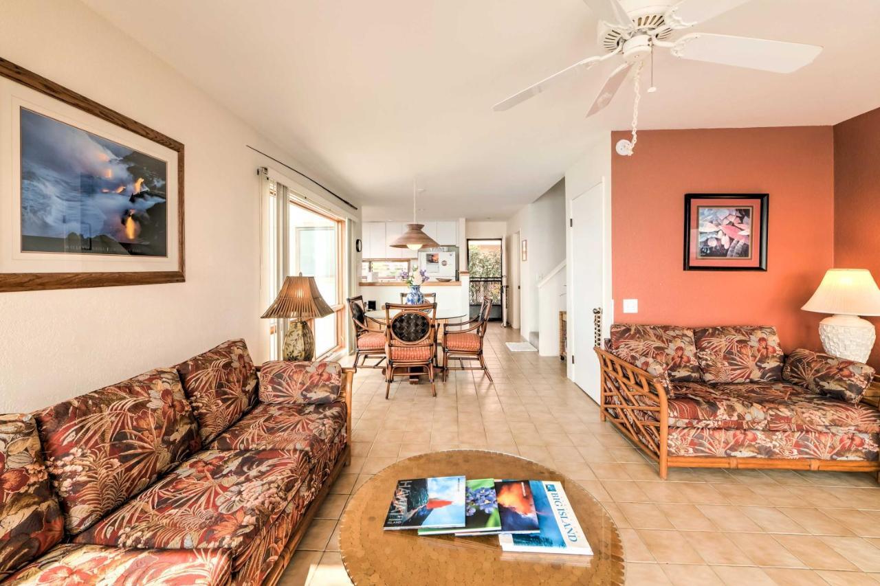 Oceanfront Kailua-Kona Townhome With Pool And Views! Eksteriør bilde