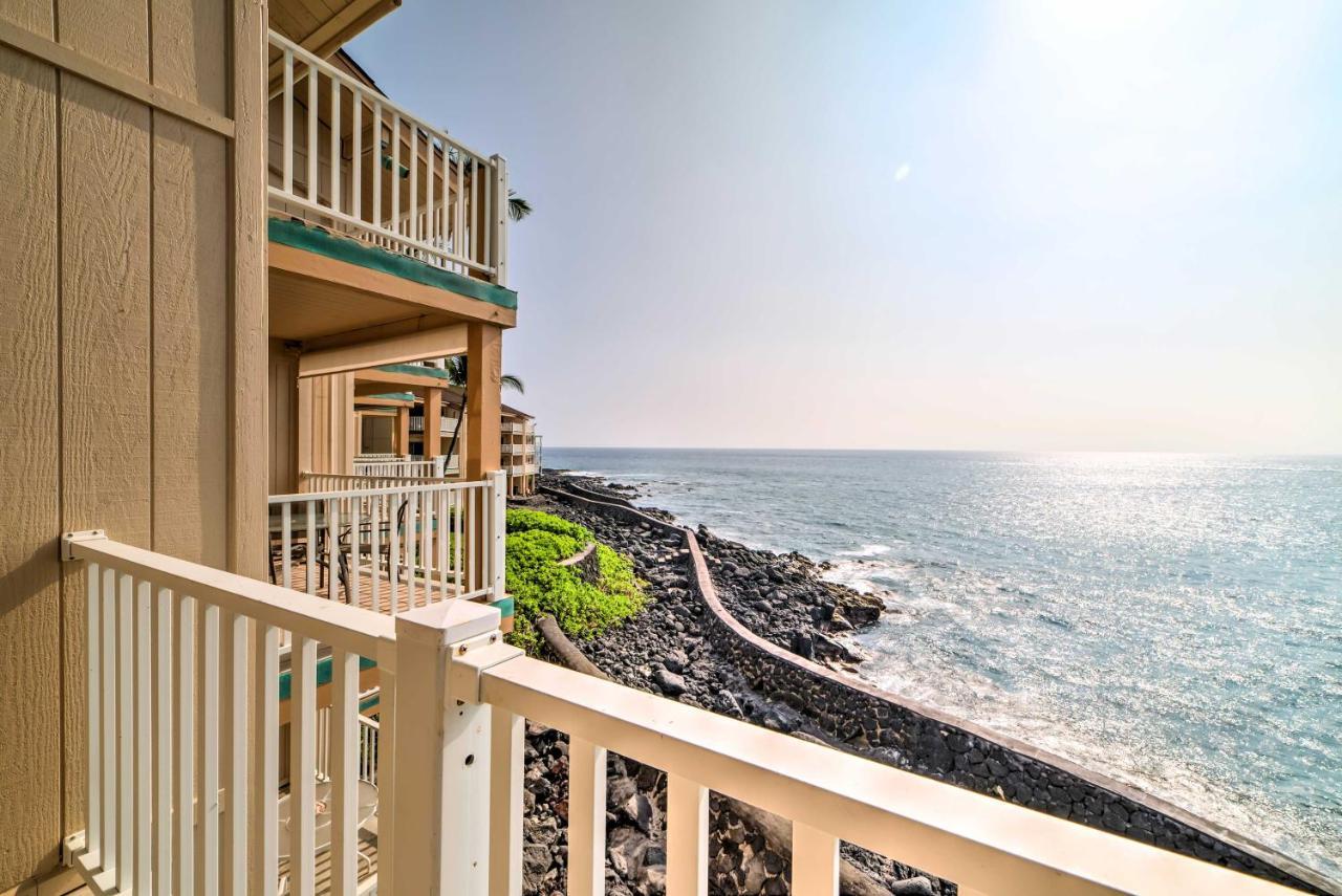 Oceanfront Kailua-Kona Townhome With Pool And Views! Eksteriør bilde