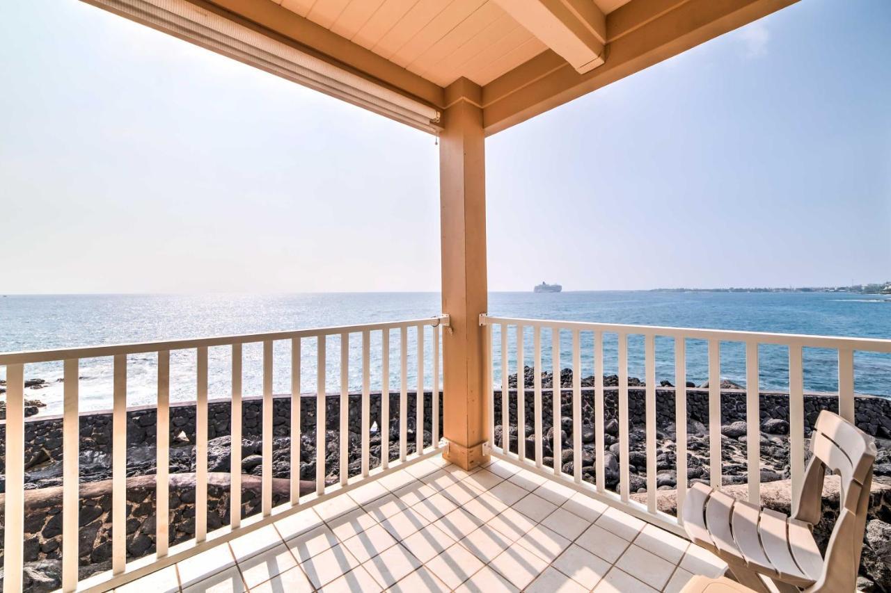 Oceanfront Kailua-Kona Townhome With Pool And Views! Eksteriør bilde