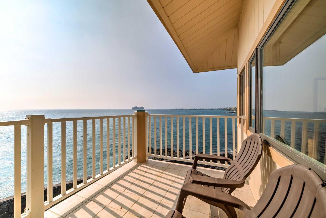 Oceanfront Kailua-Kona Townhome With Pool And Views! Eksteriør bilde