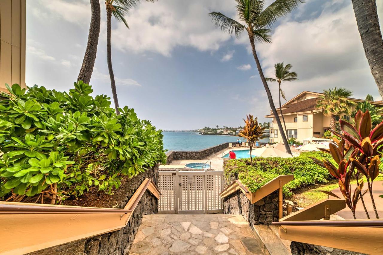 Oceanfront Kailua-Kona Townhome With Pool And Views! Eksteriør bilde