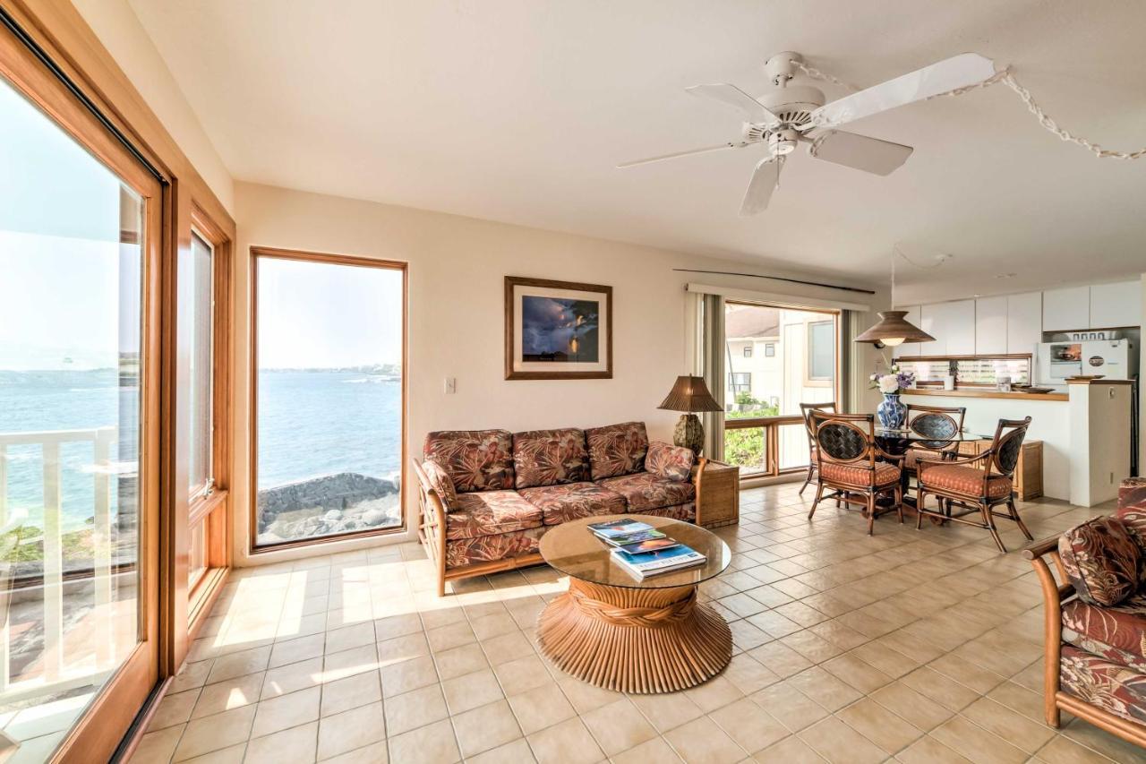 Oceanfront Kailua-Kona Townhome With Pool And Views! Eksteriør bilde