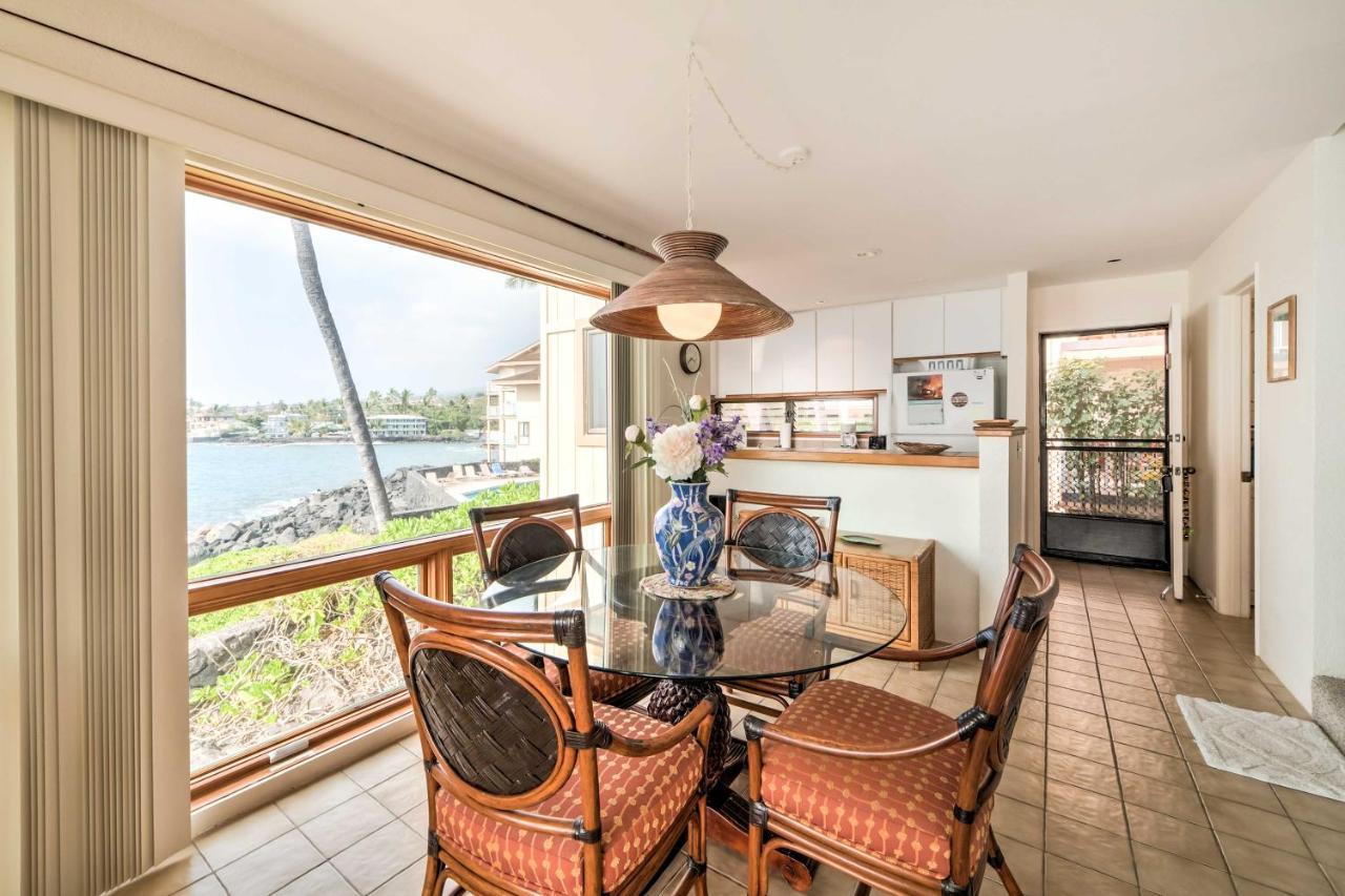 Oceanfront Kailua-Kona Townhome With Pool And Views! Eksteriør bilde