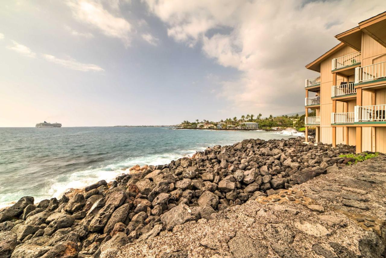 Oceanfront Kailua-Kona Townhome With Pool And Views! Eksteriør bilde