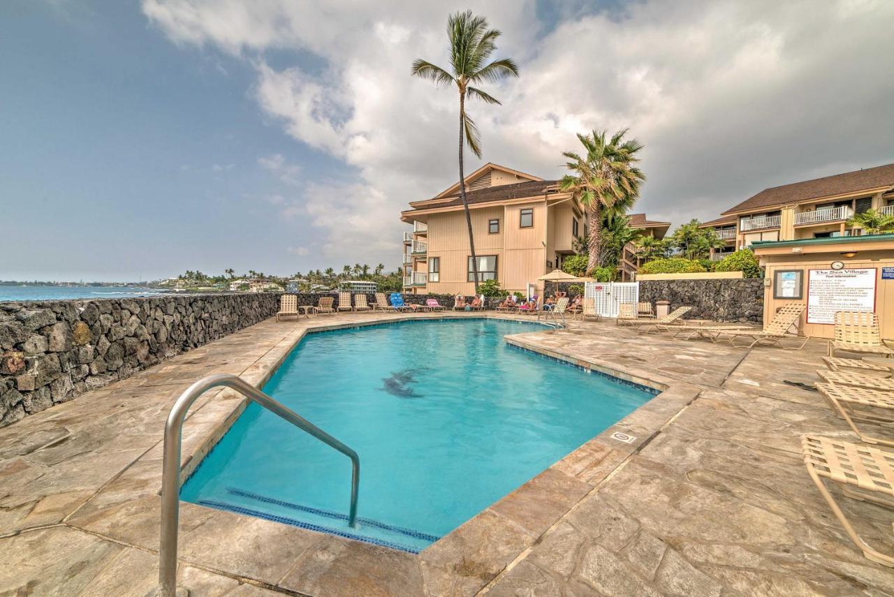 Oceanfront Kailua-Kona Townhome With Pool And Views! Eksteriør bilde