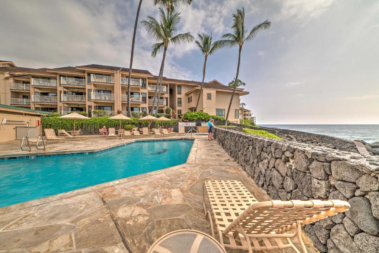 Oceanfront Kailua-Kona Townhome With Pool And Views! Eksteriør bilde